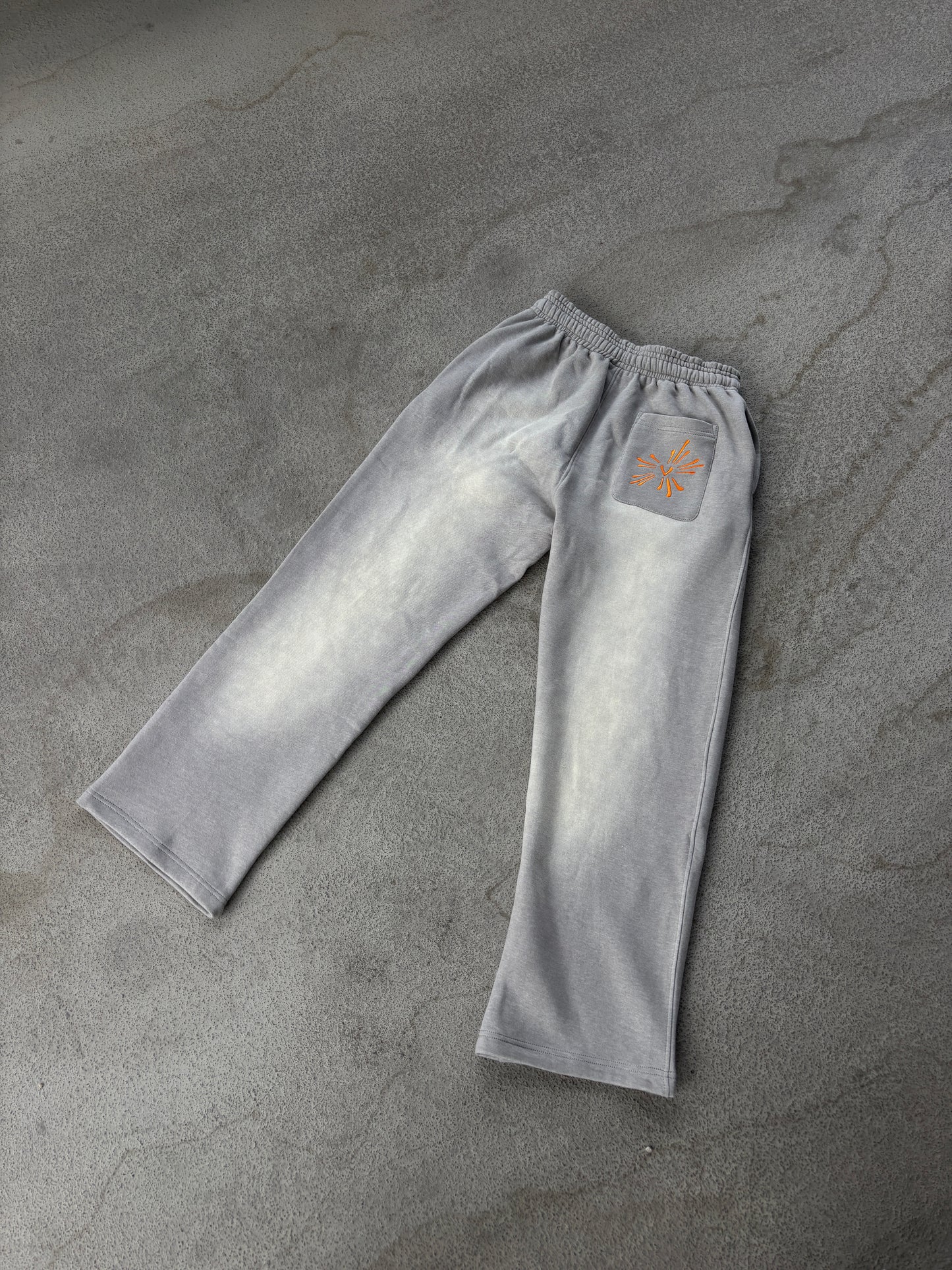 Visional Blossom Tracksuit Grey